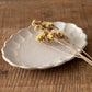 Rinka Plate Kaneko Kohyo Pottery - White