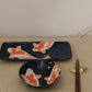 Koi Sushi Plate Minoware Awasaka